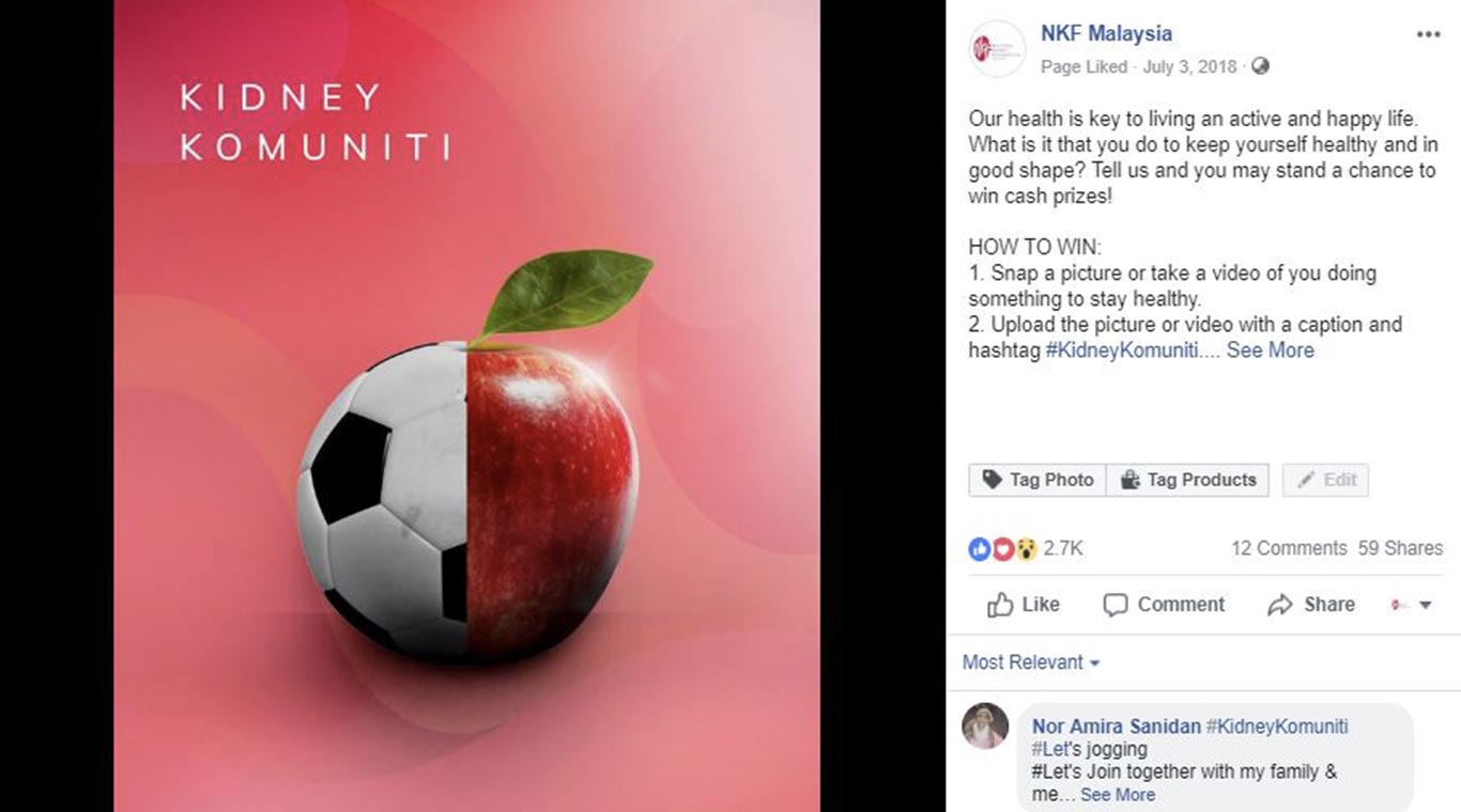 GO social media team ups its game with NKF